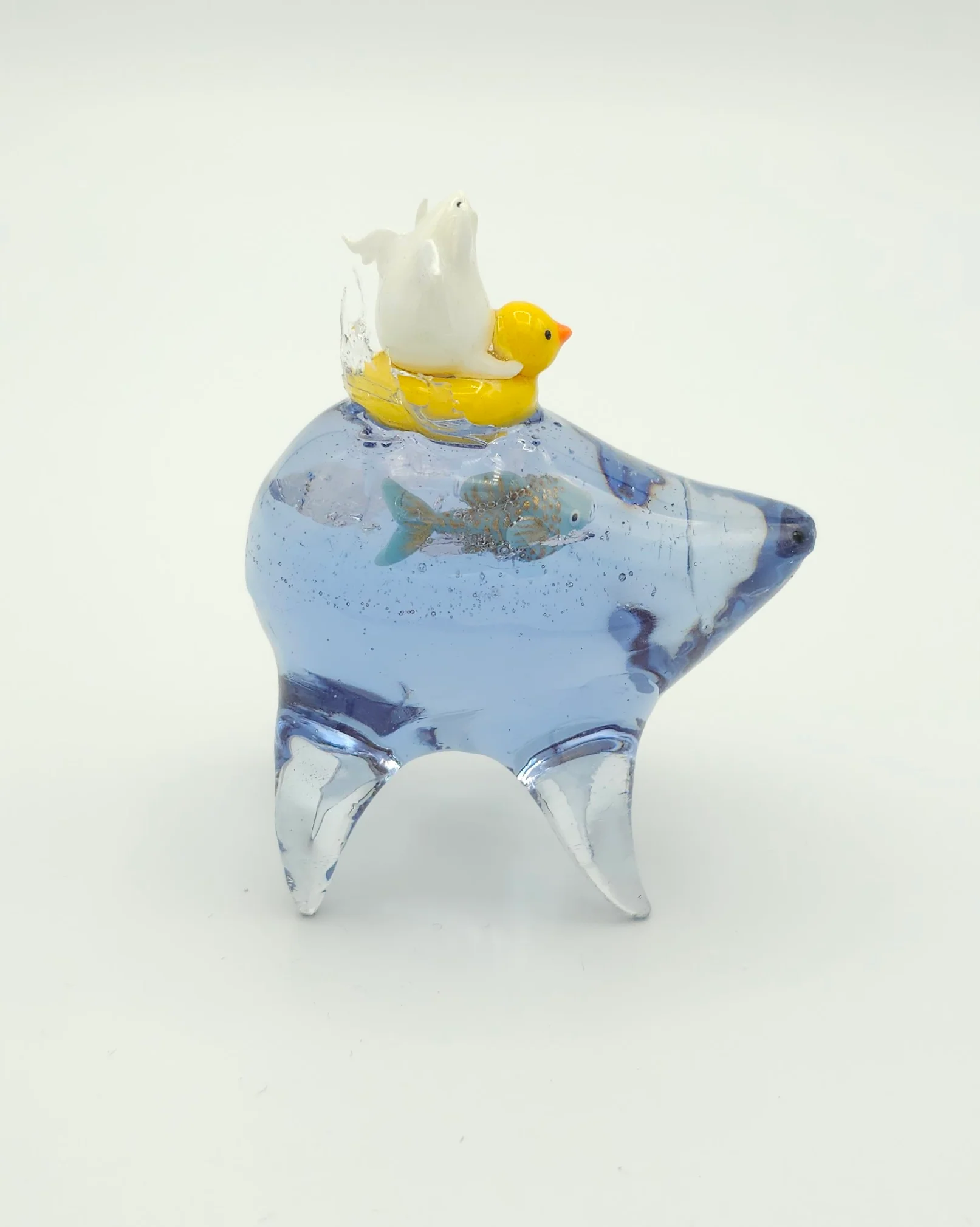 Submerged 2024 - Sun-Mo Koo - "Egglet in Duck Floatie Herdling" - Image 4