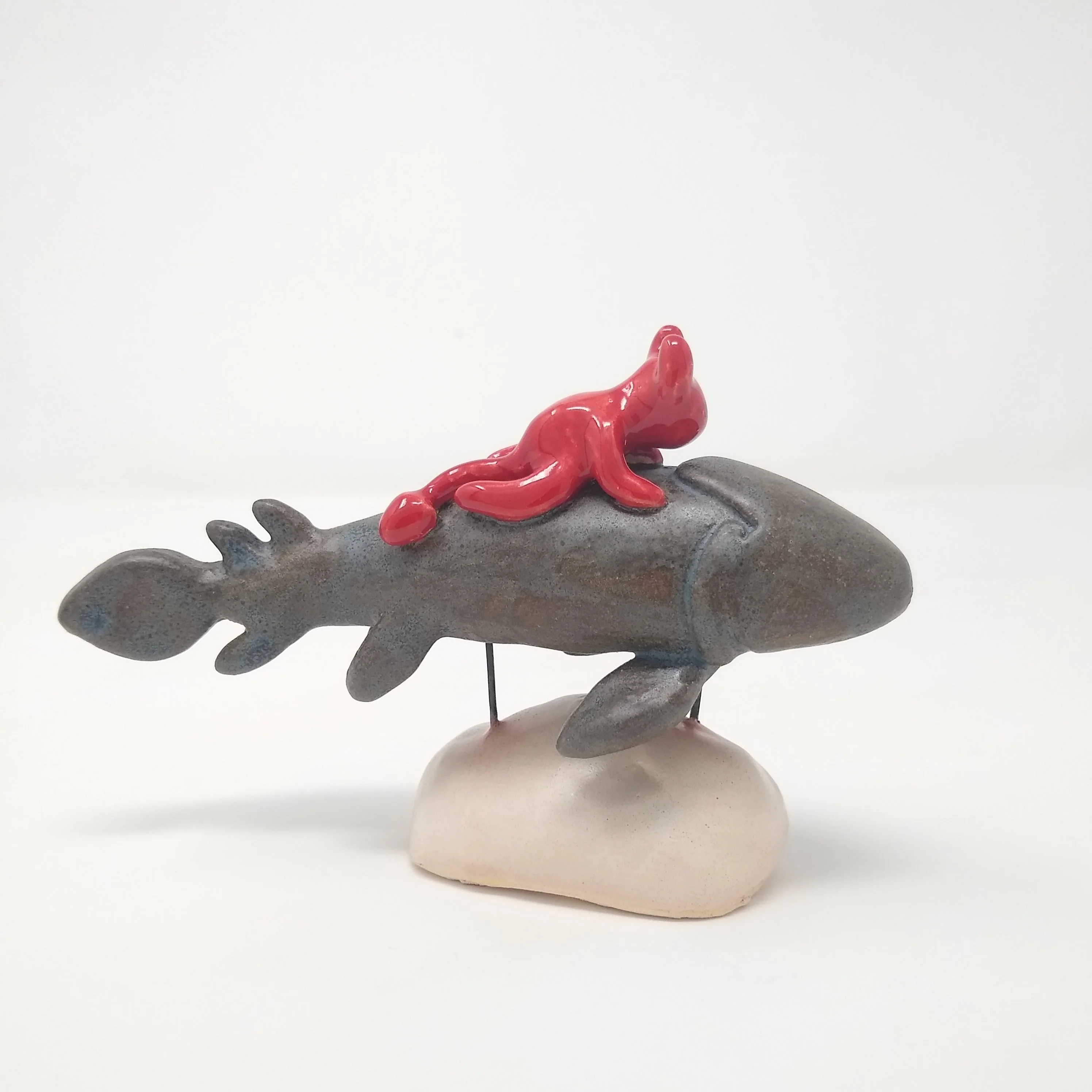 Submerged - Jenn Lima - "Dipnorhynchus Rider II"