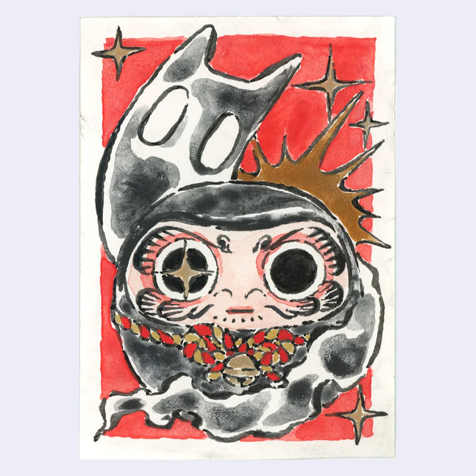 Subtlety - #11 - Kelly Yamagishi - "Dark Daruma"