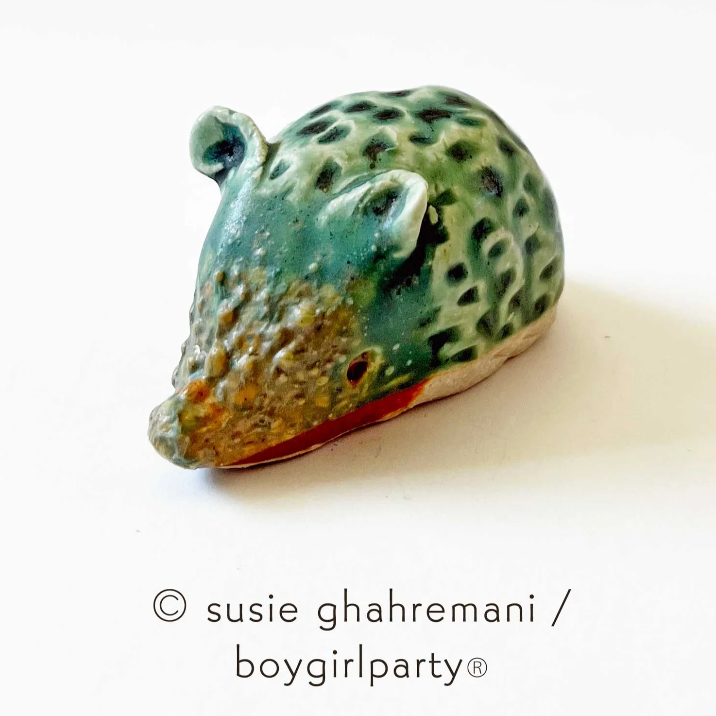 Susie Ghahremani - Bookish - #80 - "Ceramic Hedgehog"