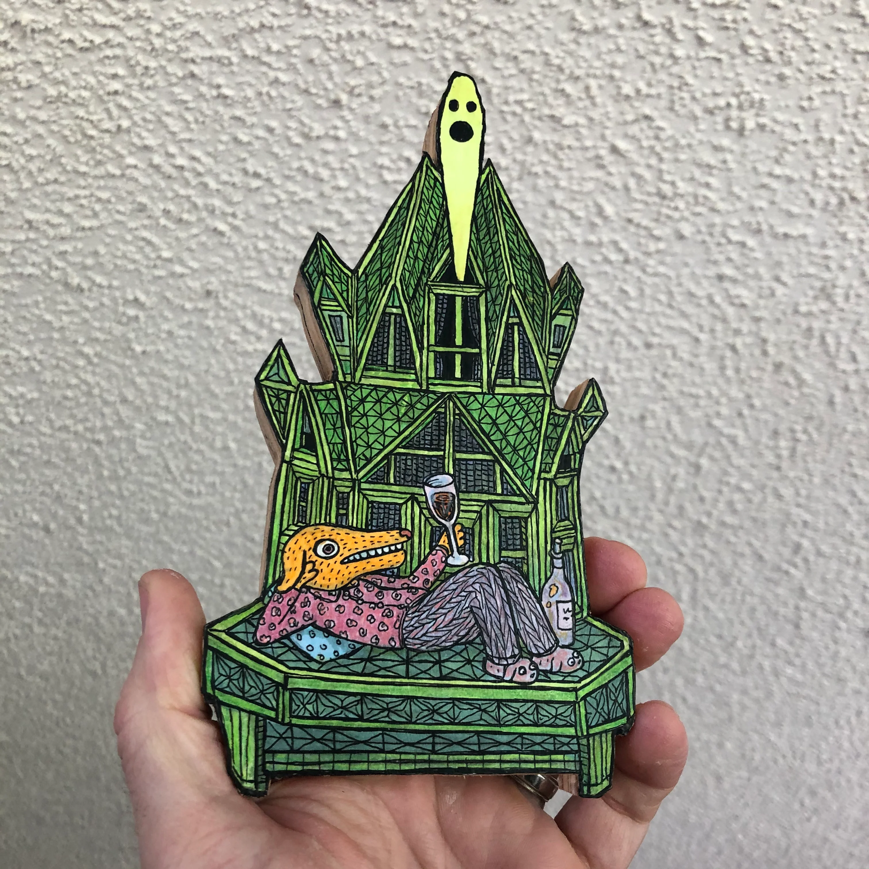 The Doggo Show - Theo Ellsworth - "Haunted Dog House" - Image 2