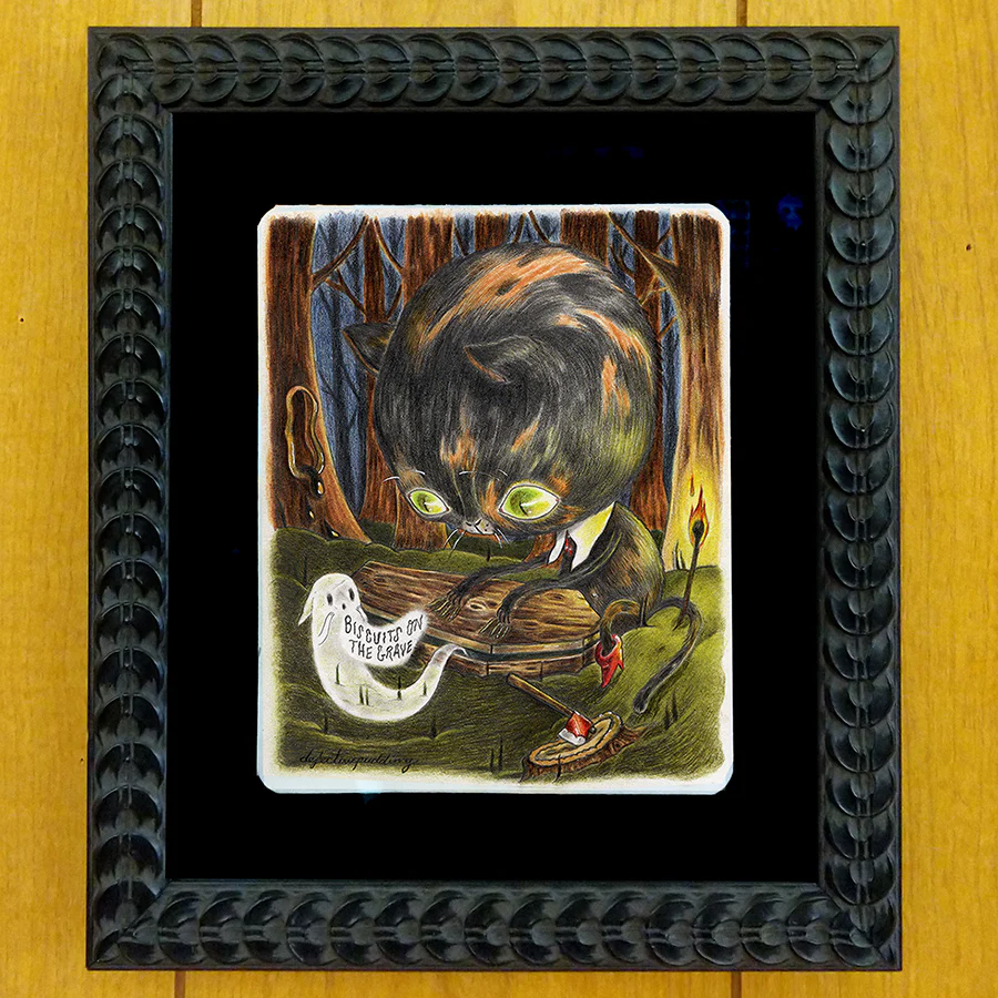 The Neko Show - Defective Pudding - “Biscuits on the Grave” - Image 2