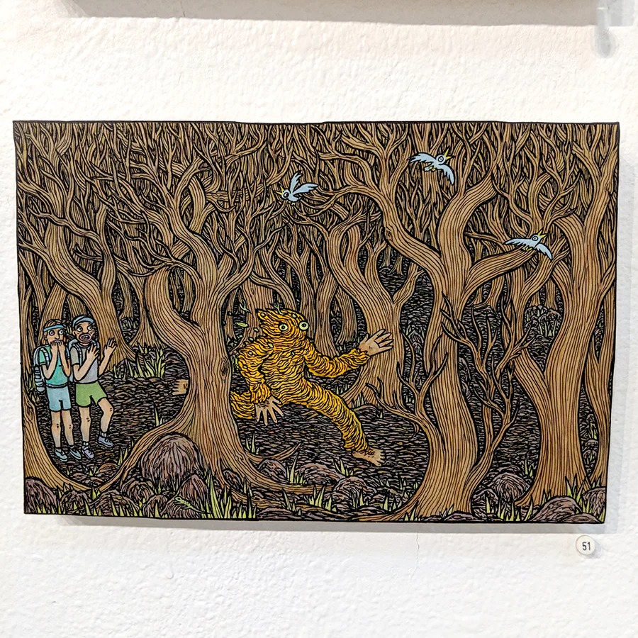 Theo Ellsworth - Dancing Dreamtime Friend #51