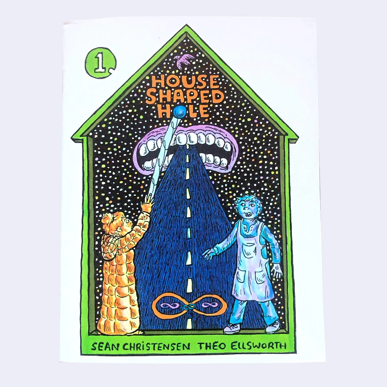 Theo Ellsworth - "House Shaped Hole” Art Zine (Issue #1)