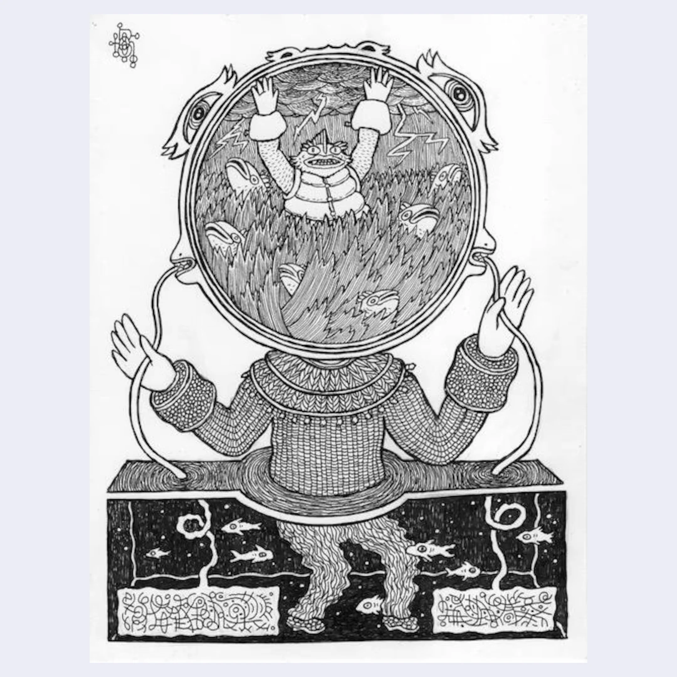 Theo Ellsworth - "Unexplained - Issue 2” Art Zine - Image 3