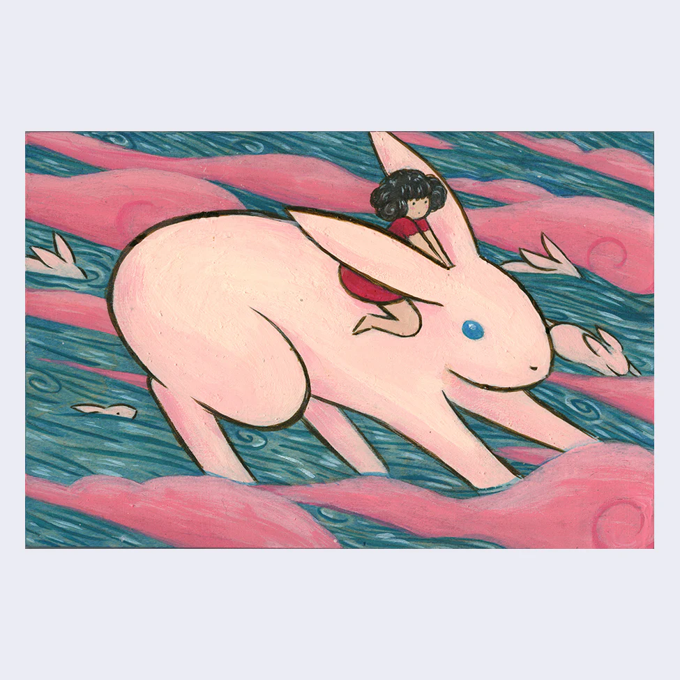 Year of the Rabbit 2023 - Jen Tong  - "Water Rabbit”