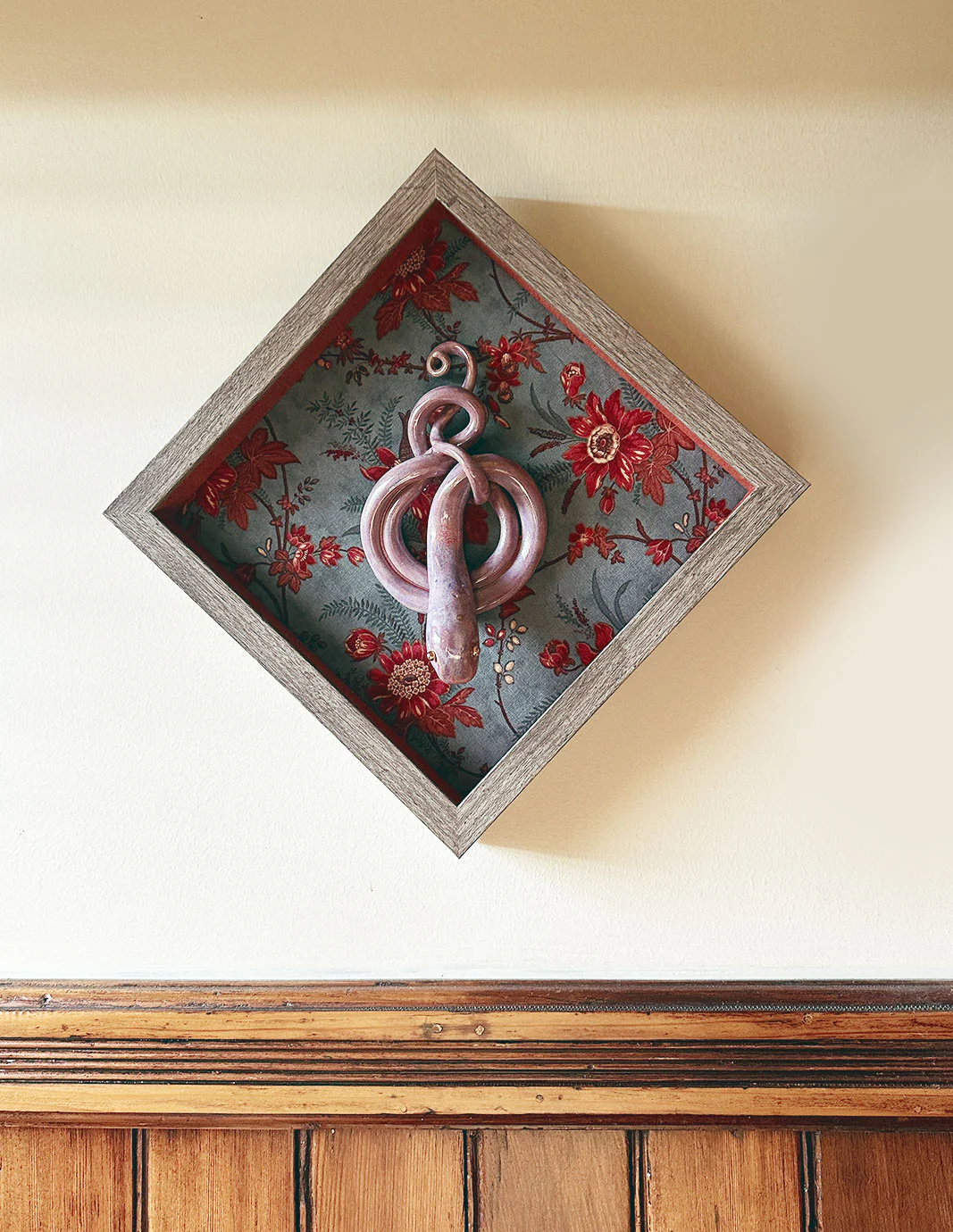 Year of the Snake 2025 - Ginger Chen - "Entangled #2 (Purple)" - Image 3