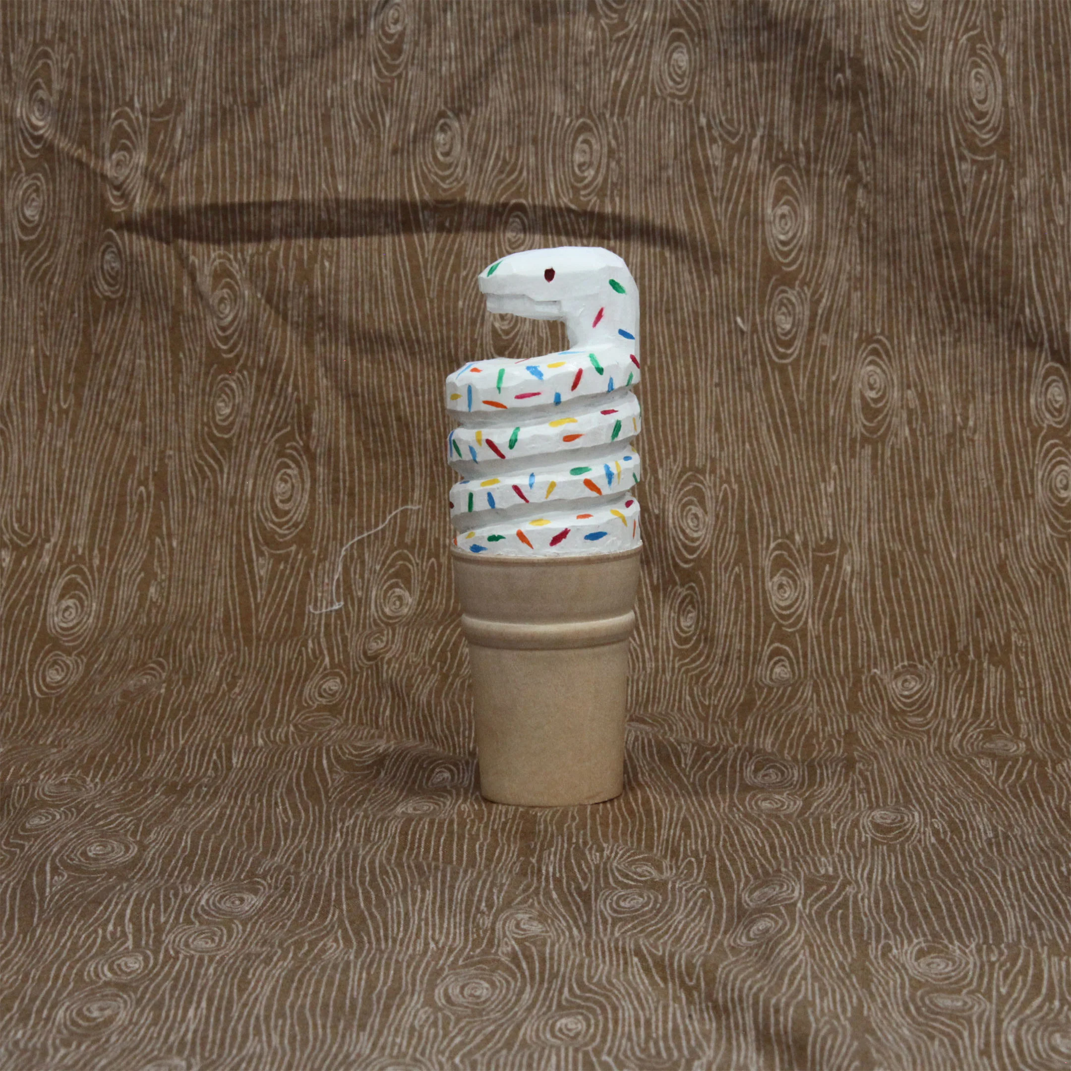 Year of the Snake 2025 - Lap Ngo - "Sssssoft Serve Ice Cream Cone (with sprinkles!)"