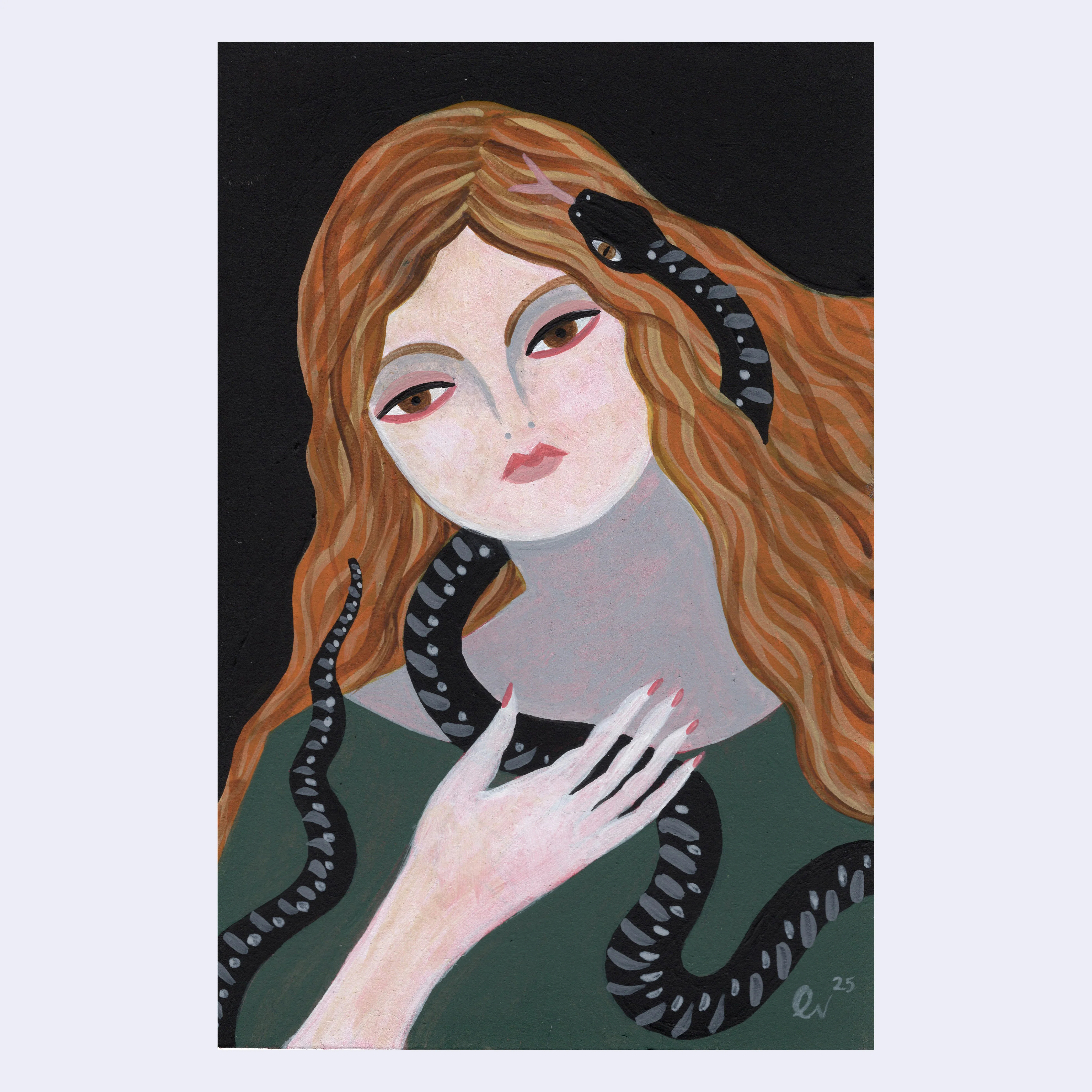 Year of the Snake 2025 - Lisa Vanin - "Snake Charmer"