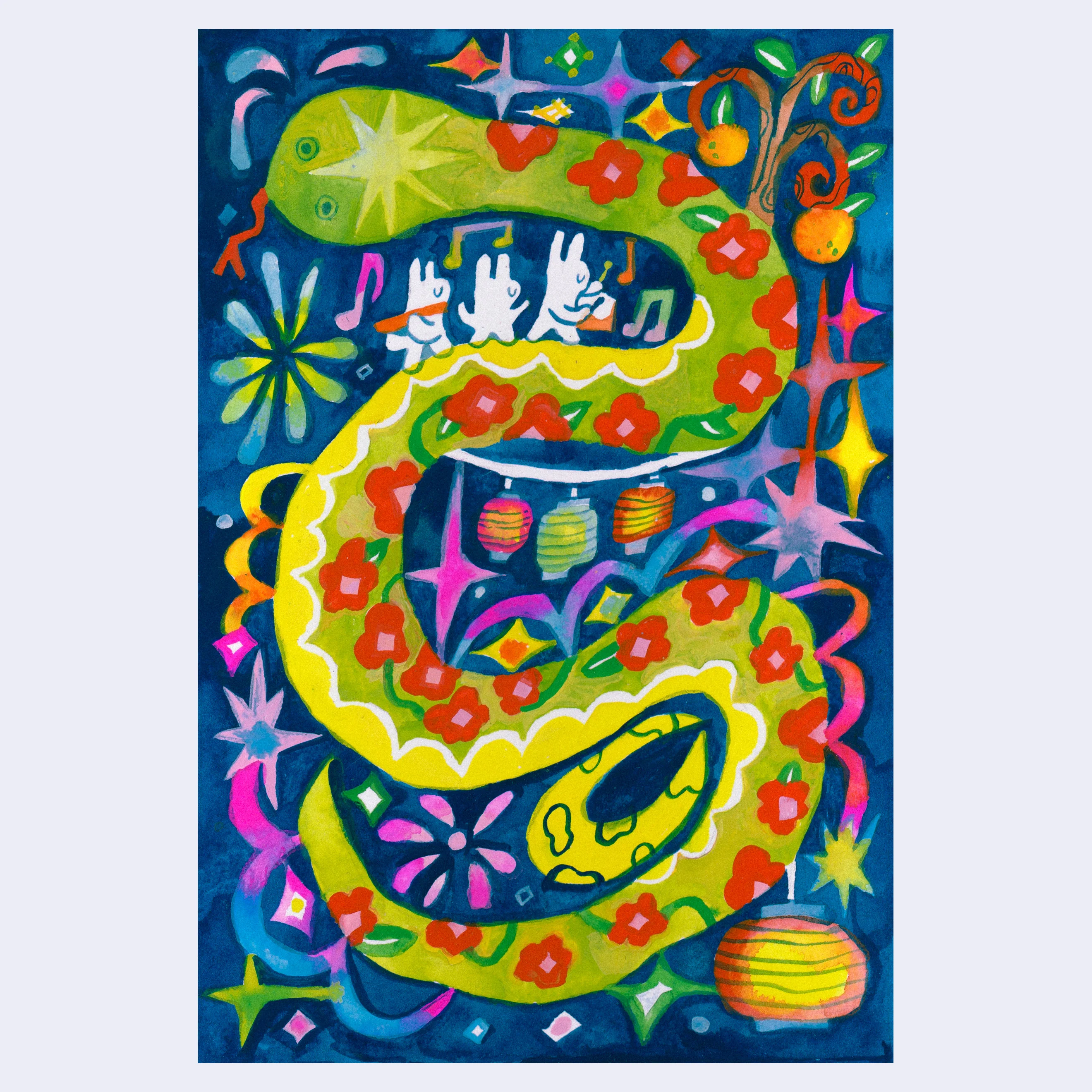 Year of the Snake 2025 - Marlowe (Odd Rabbits) - “Flower Snake"