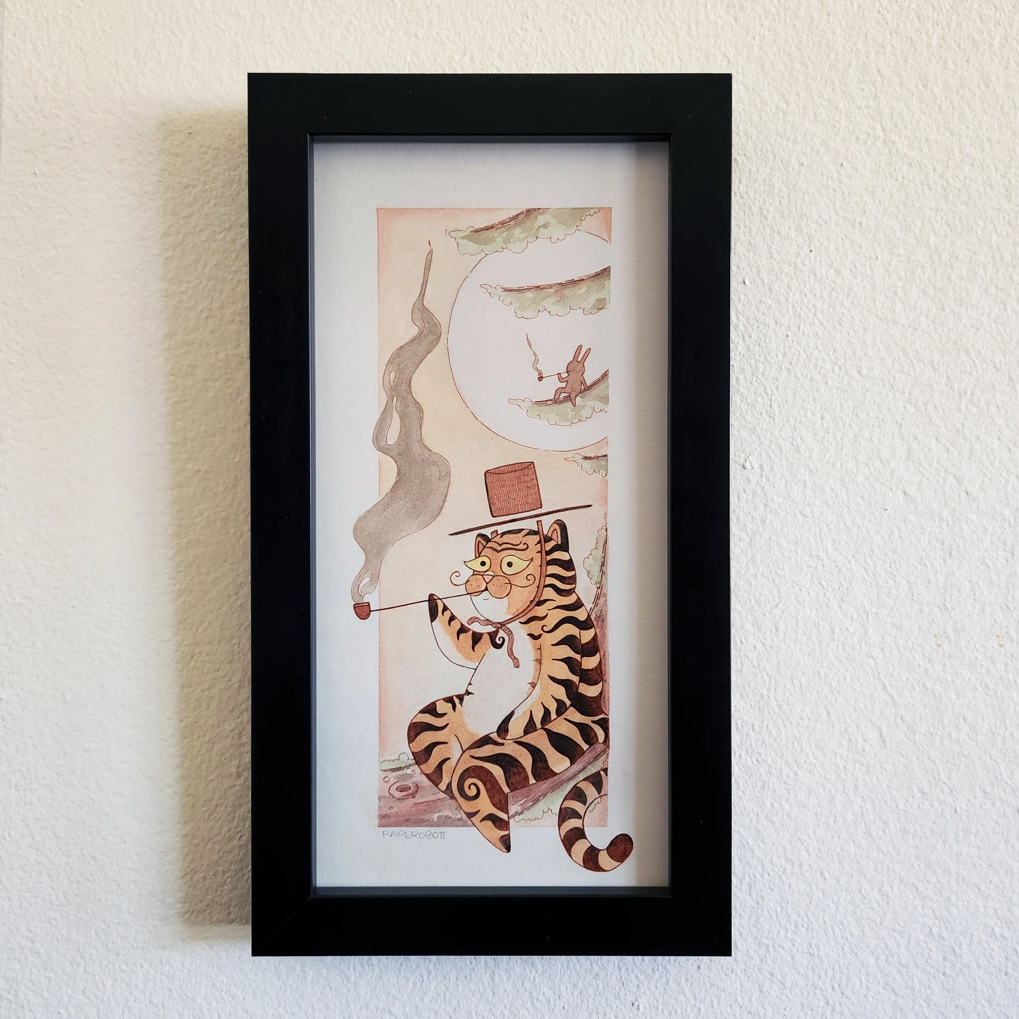 Yokai: Folklores & Fables 2022 - Paperobott - “A Long Long Time Ago When A Tiger Used To Smoke"