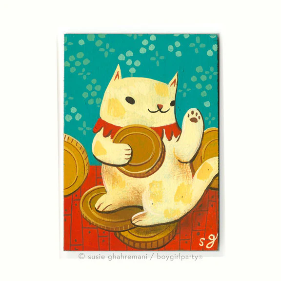 Yokai Show 2023 - #44 - Susie Ghahremani - "Maneki Neko"