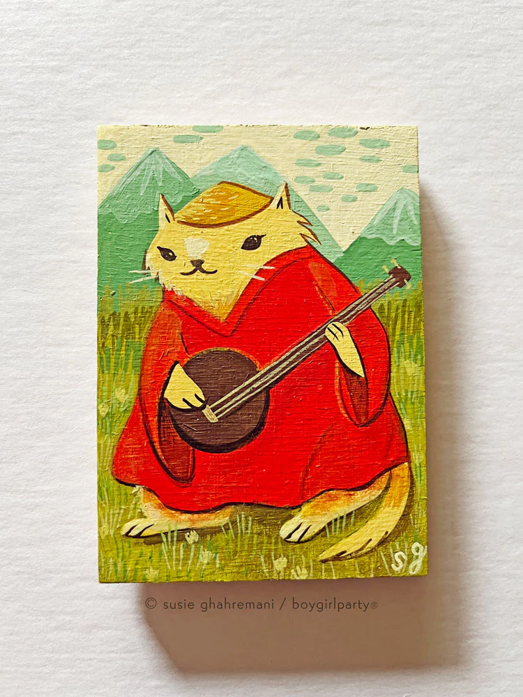 Yokai Show 2023 - #43 - Susie Ghahremani - "Nekonata" - Image 2