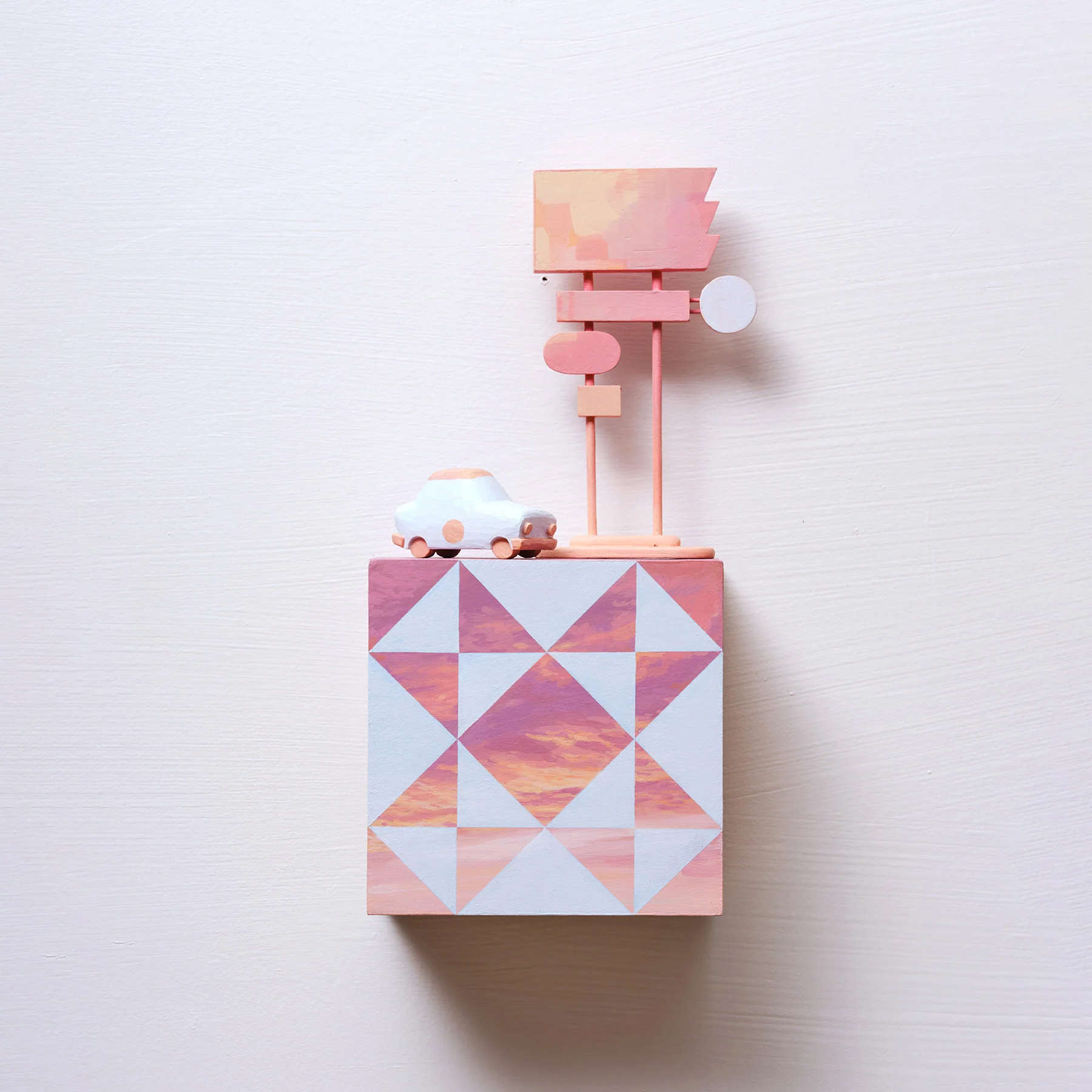 Yoskay Yamamoto - Be My Constellation - #25 - "Sunset Barn Quilt 06"