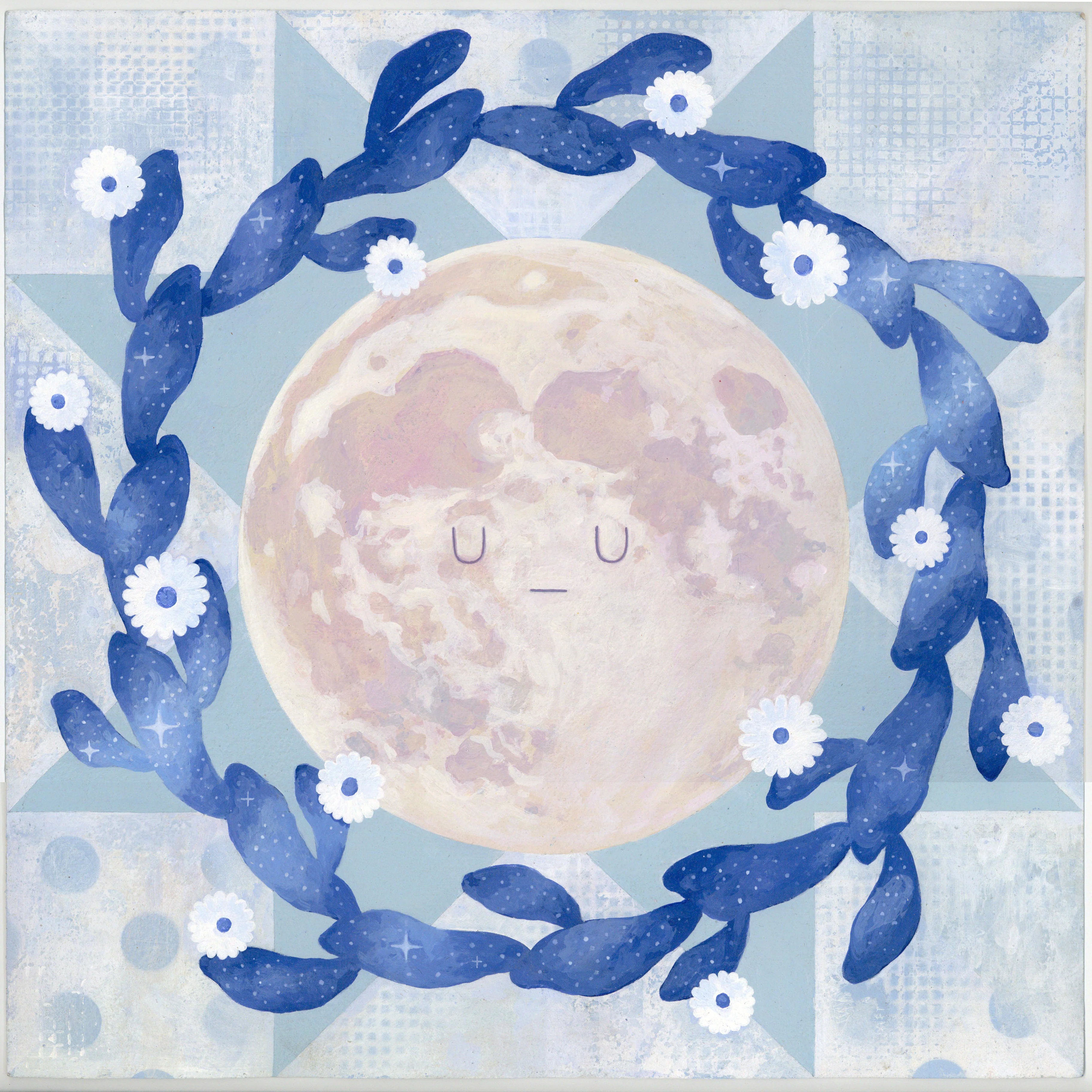Yoskay Yamamoto - Cry Cry Shine Shine - #09 - “Full Moon, Cactus Ring and Barn Quilt”