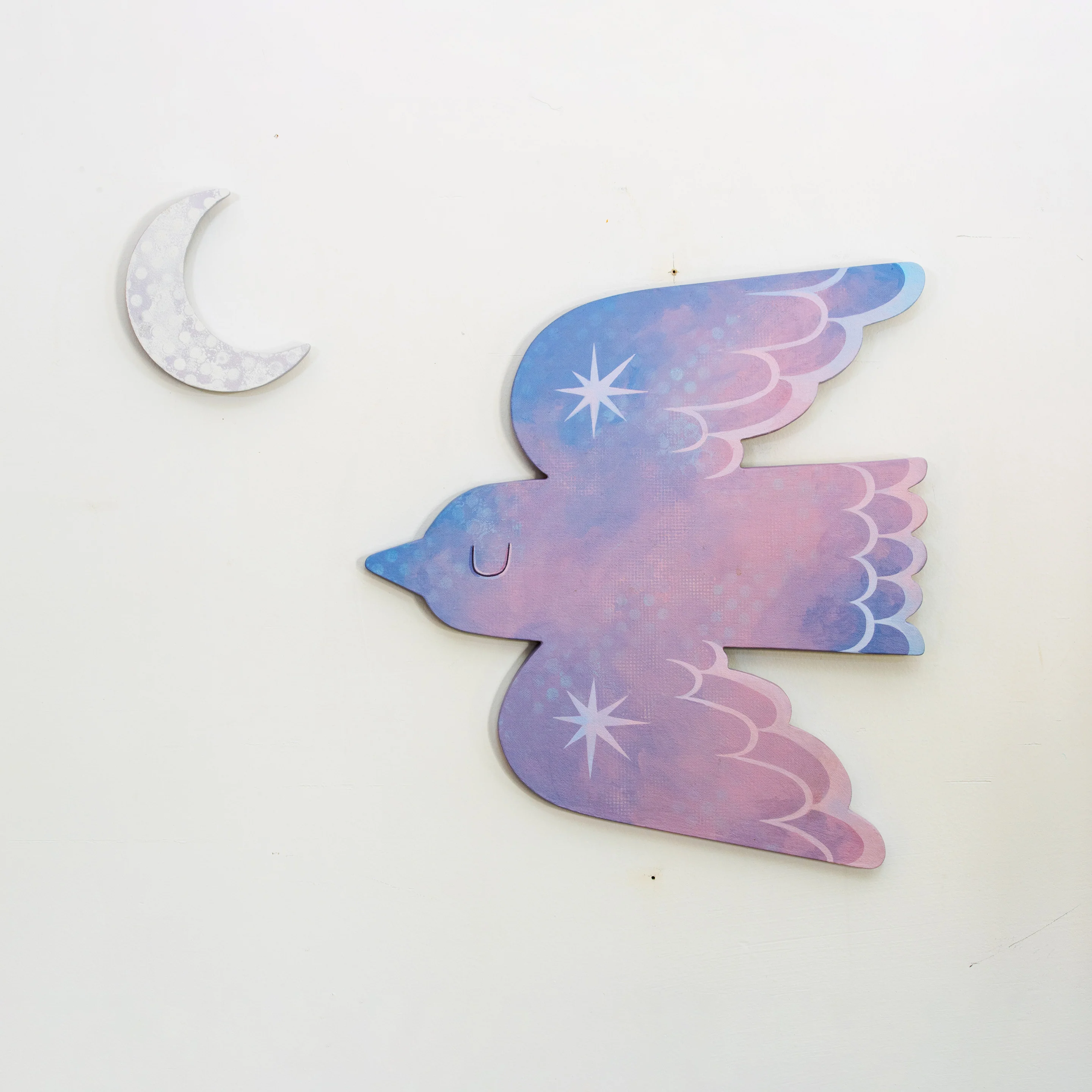 Yoskay Yamamoto - Cry Cry Shine Shine - #18 - “Sunset Bird And Polkadot Moon”
