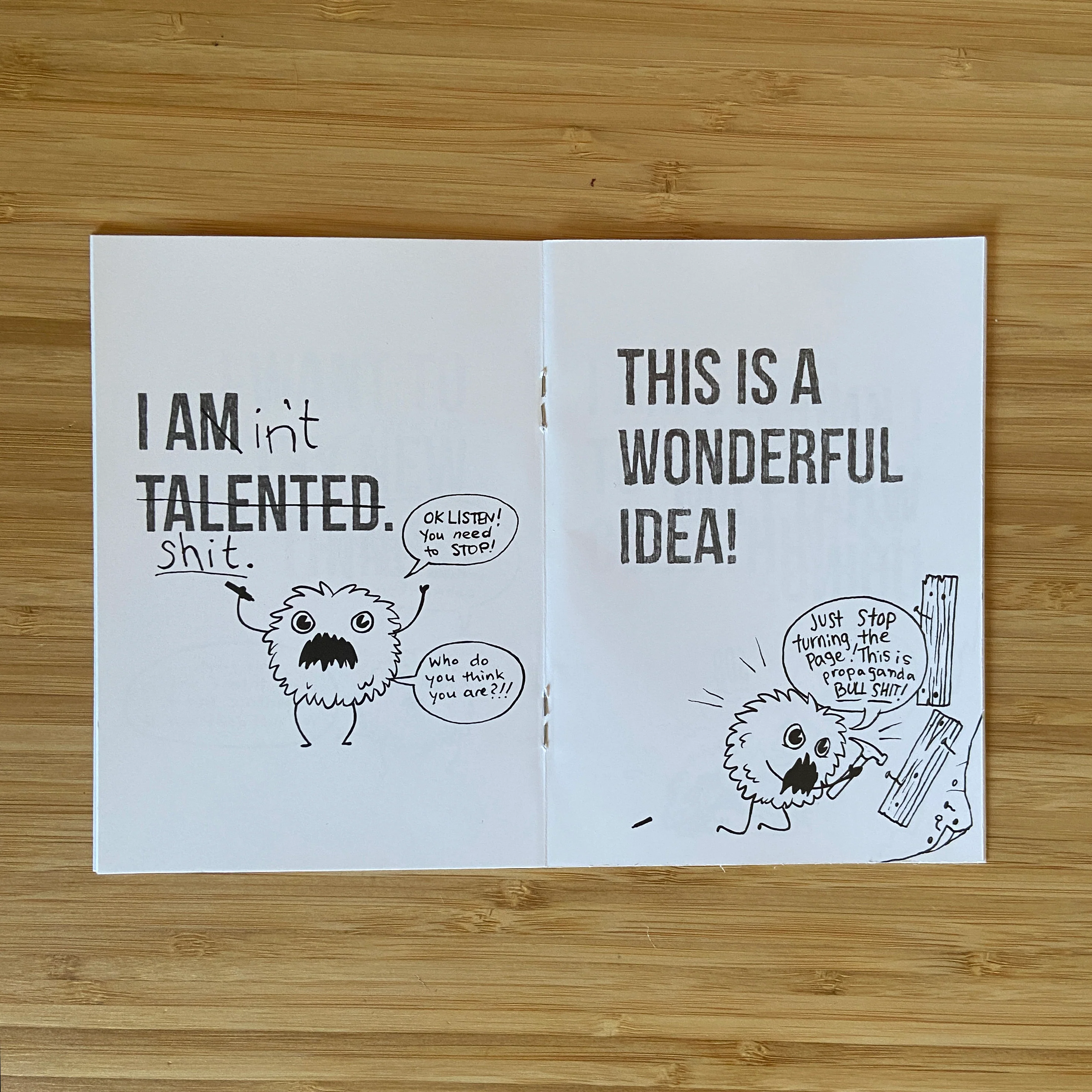 You Can('t) Do It! Zine by Cassia Lupo and Lauren Denitzio - Image 3