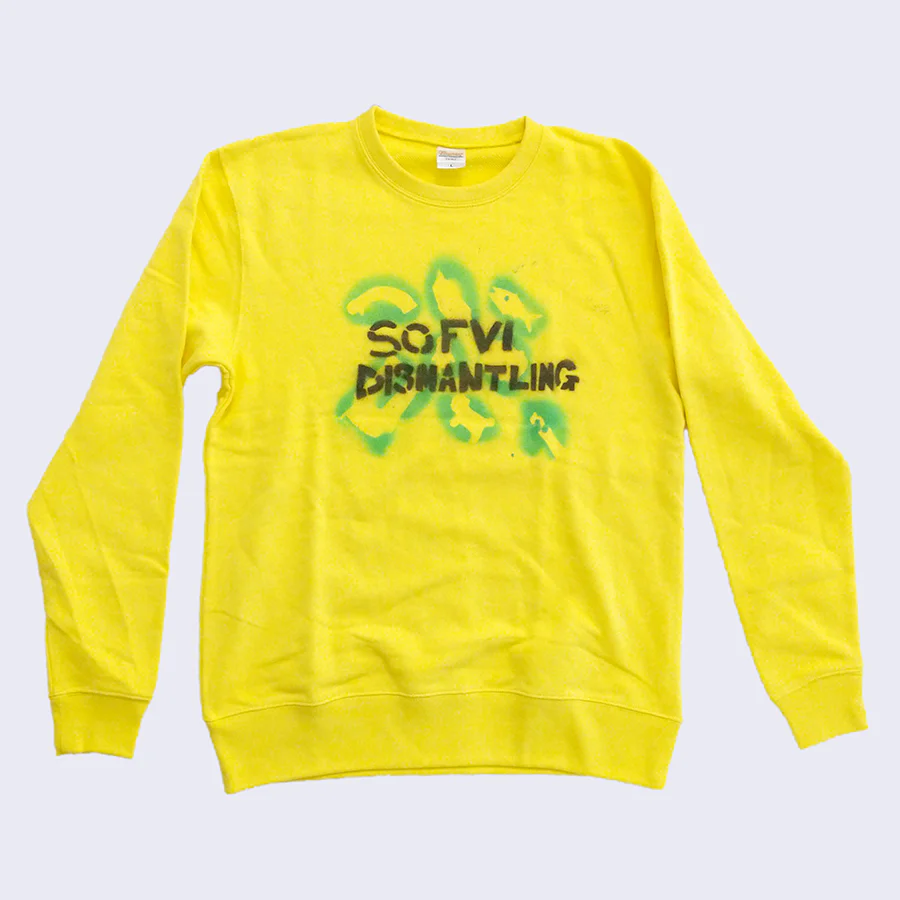 Yukinori Dehara - Custom Painted Pull Over Sweatshirt (Style A) - Large