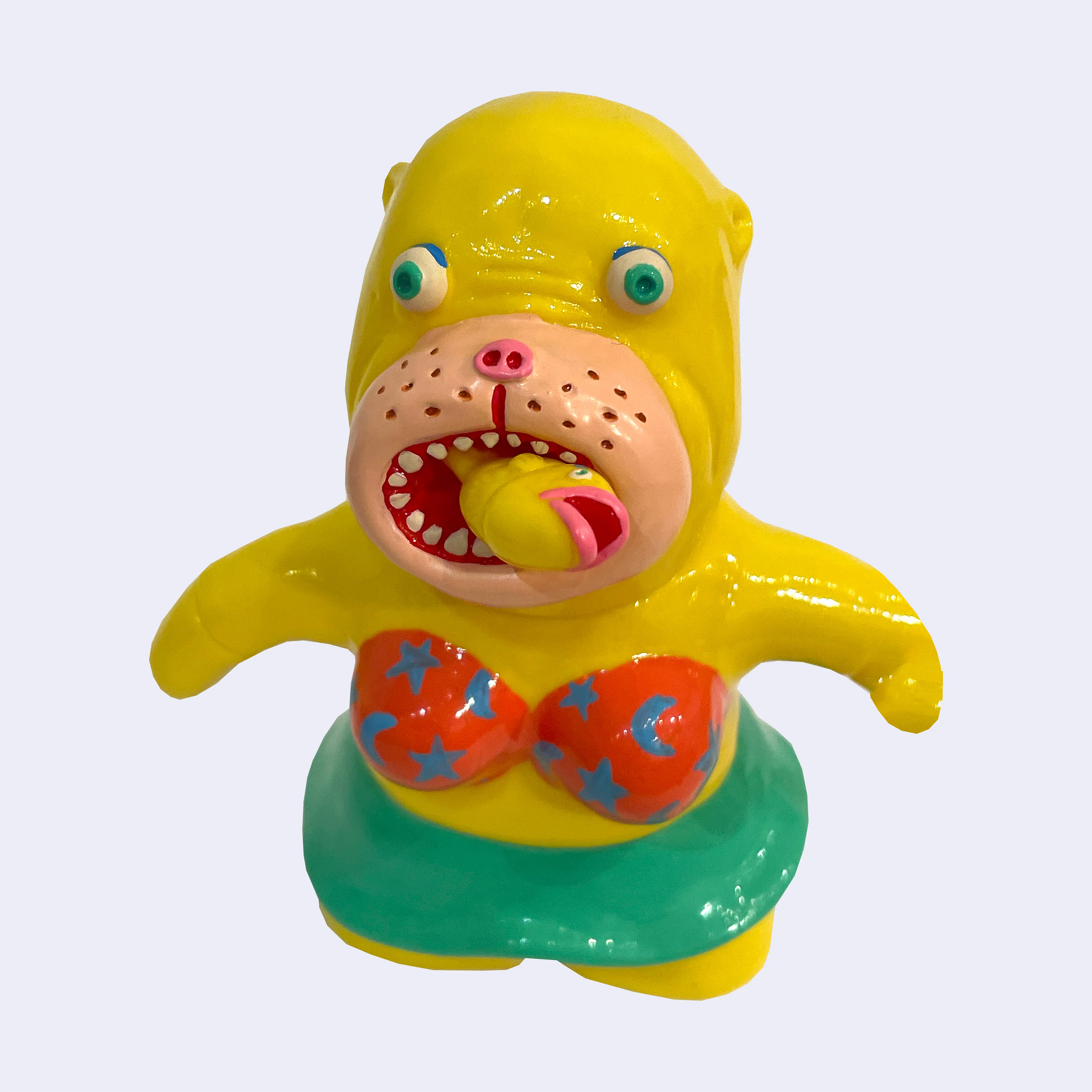 Yukinori Dehara - OL - Otodo (Yellow in Orange) Vinyl Figure