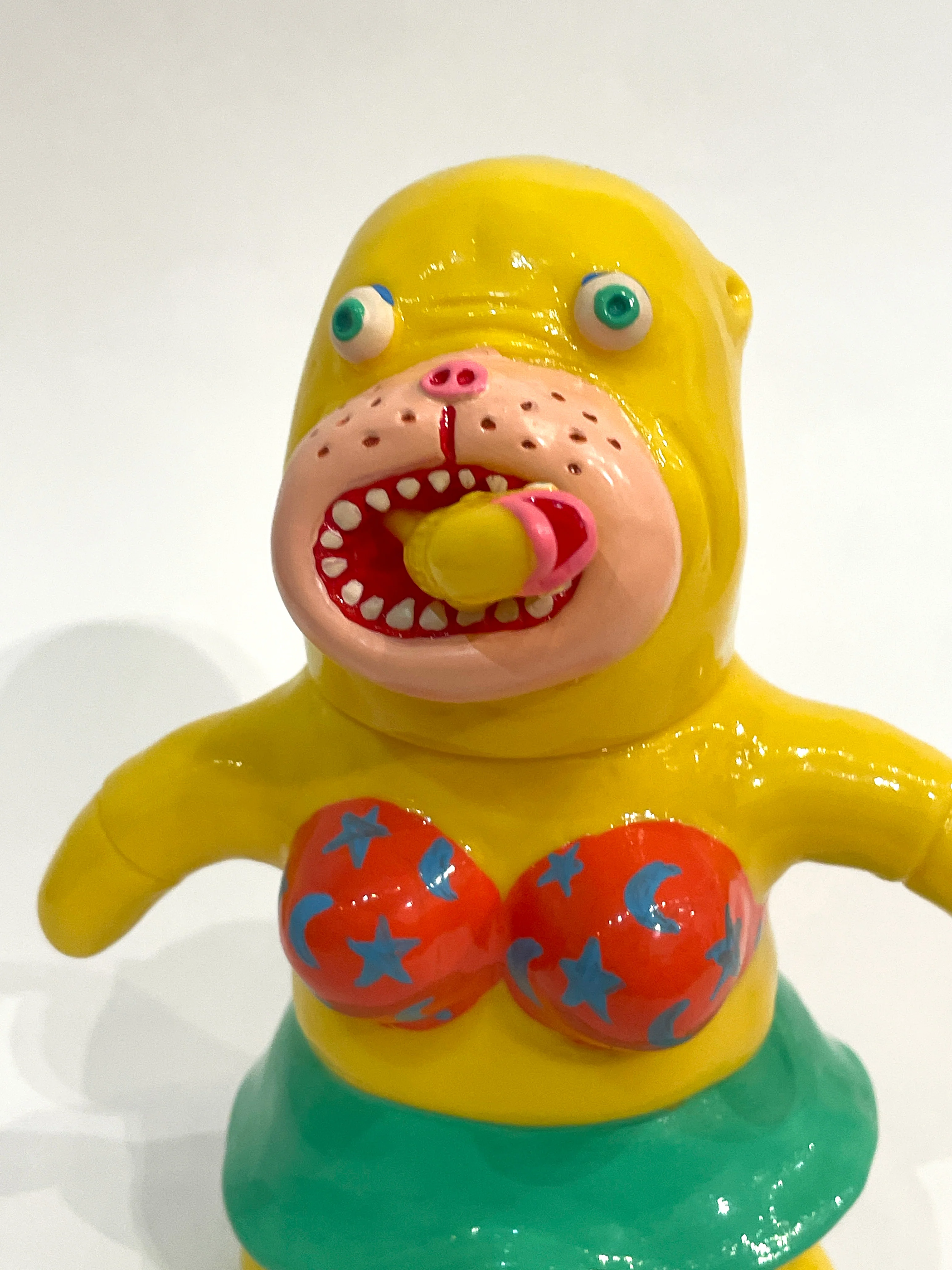 Yukinori Dehara - OL - Otodo (Yellow in Orange) Vinyl Figure - Image 2
