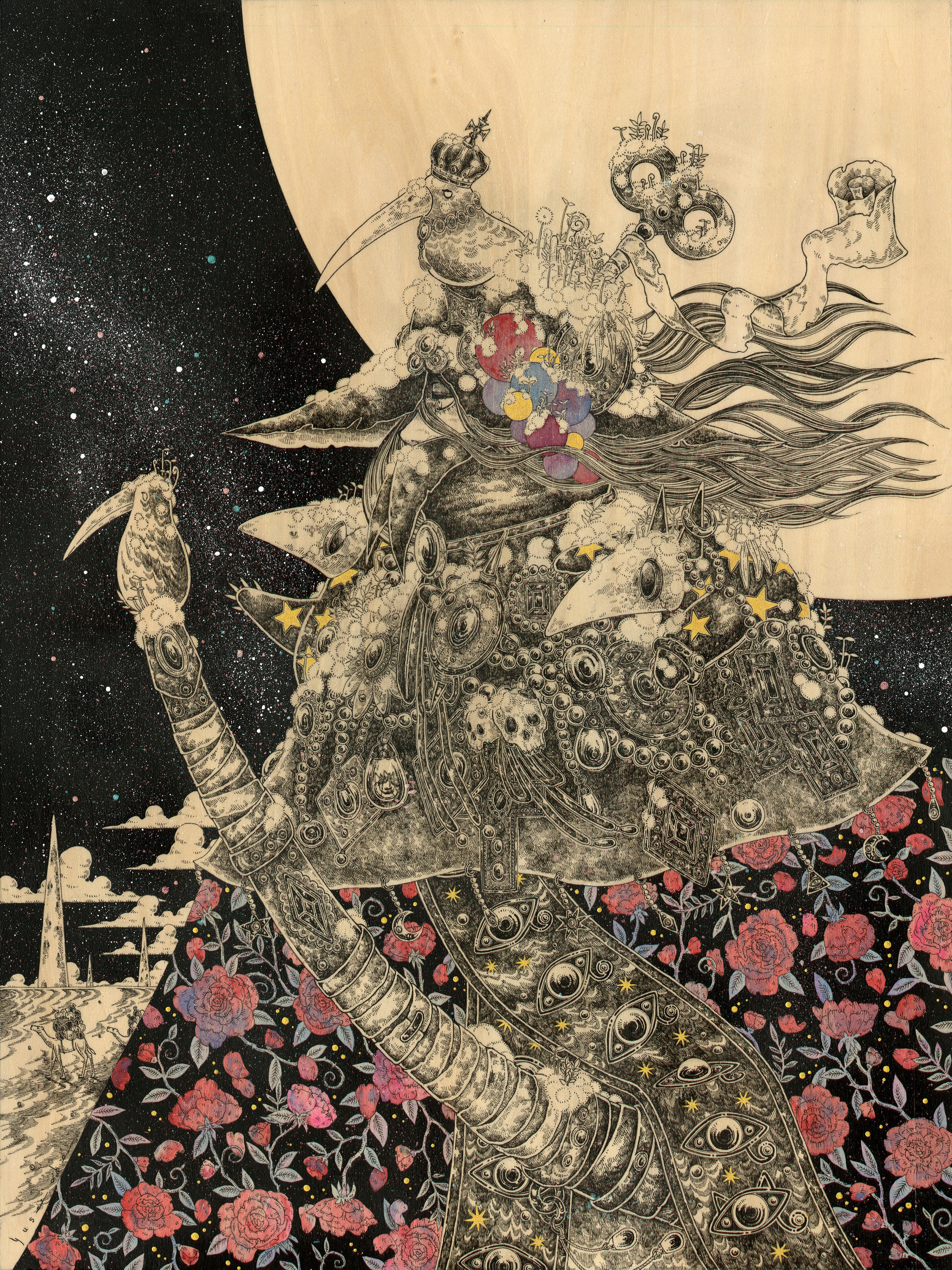 Yusei Abe - A Dream Within a Stone - #12 - "Gekkou (Moonlight)" - Image 2