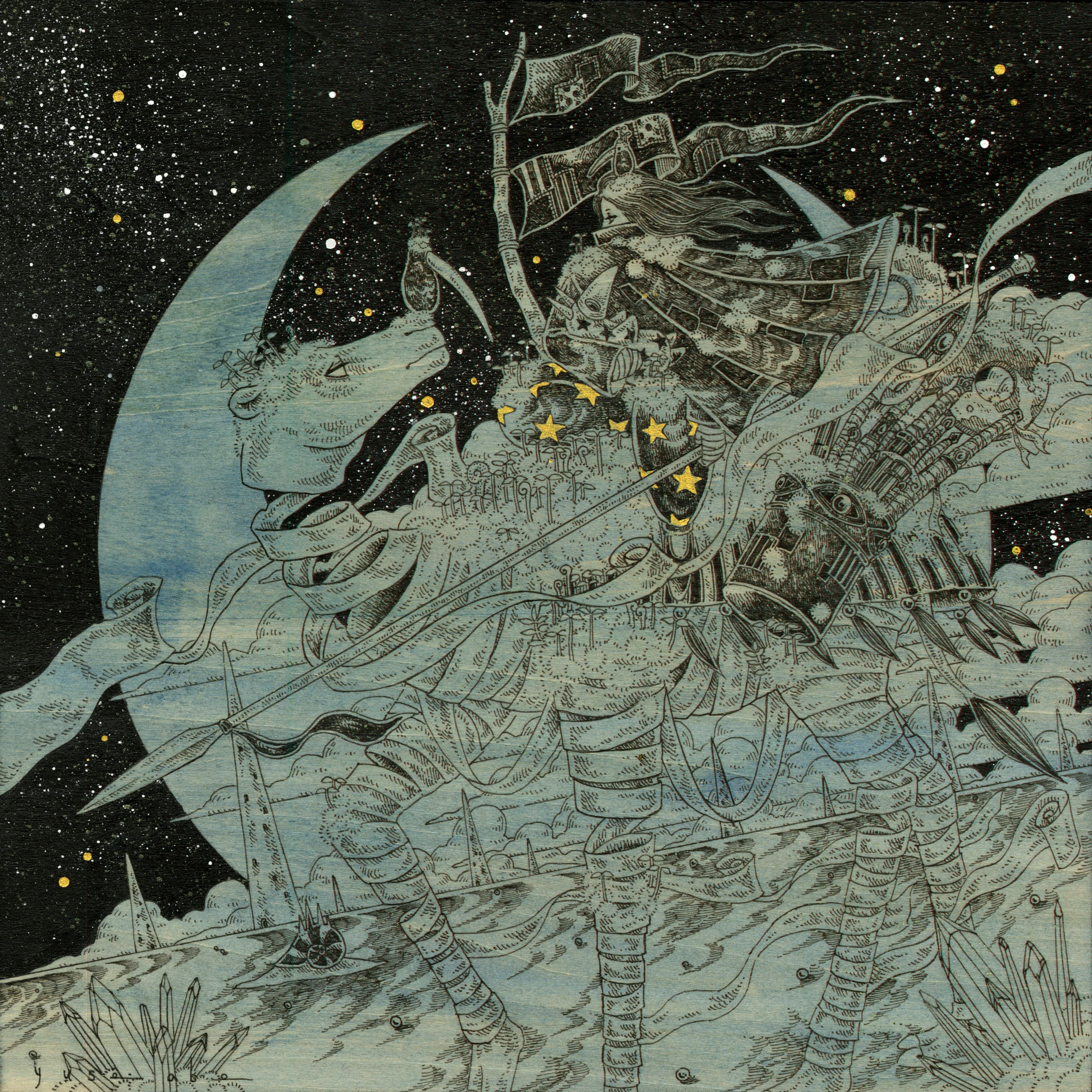 Yusei Abe - A Dream Within a Stone - #03 - "Midnight Blue"