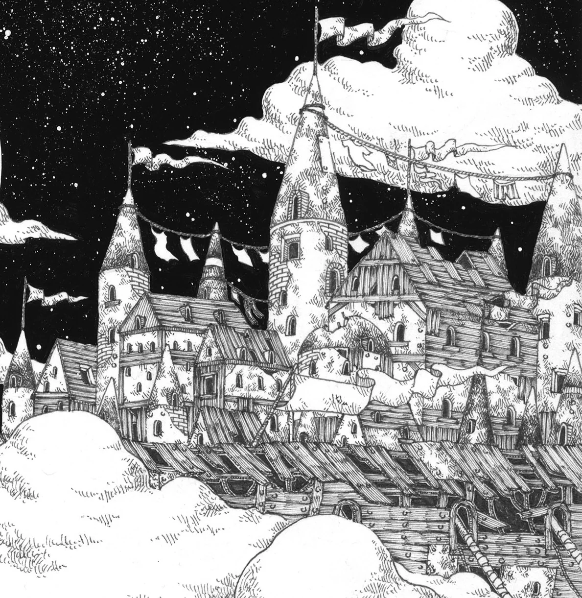 Yusei Abe - Midnight - #03 - "Hoshi no Fune" - Image 3
