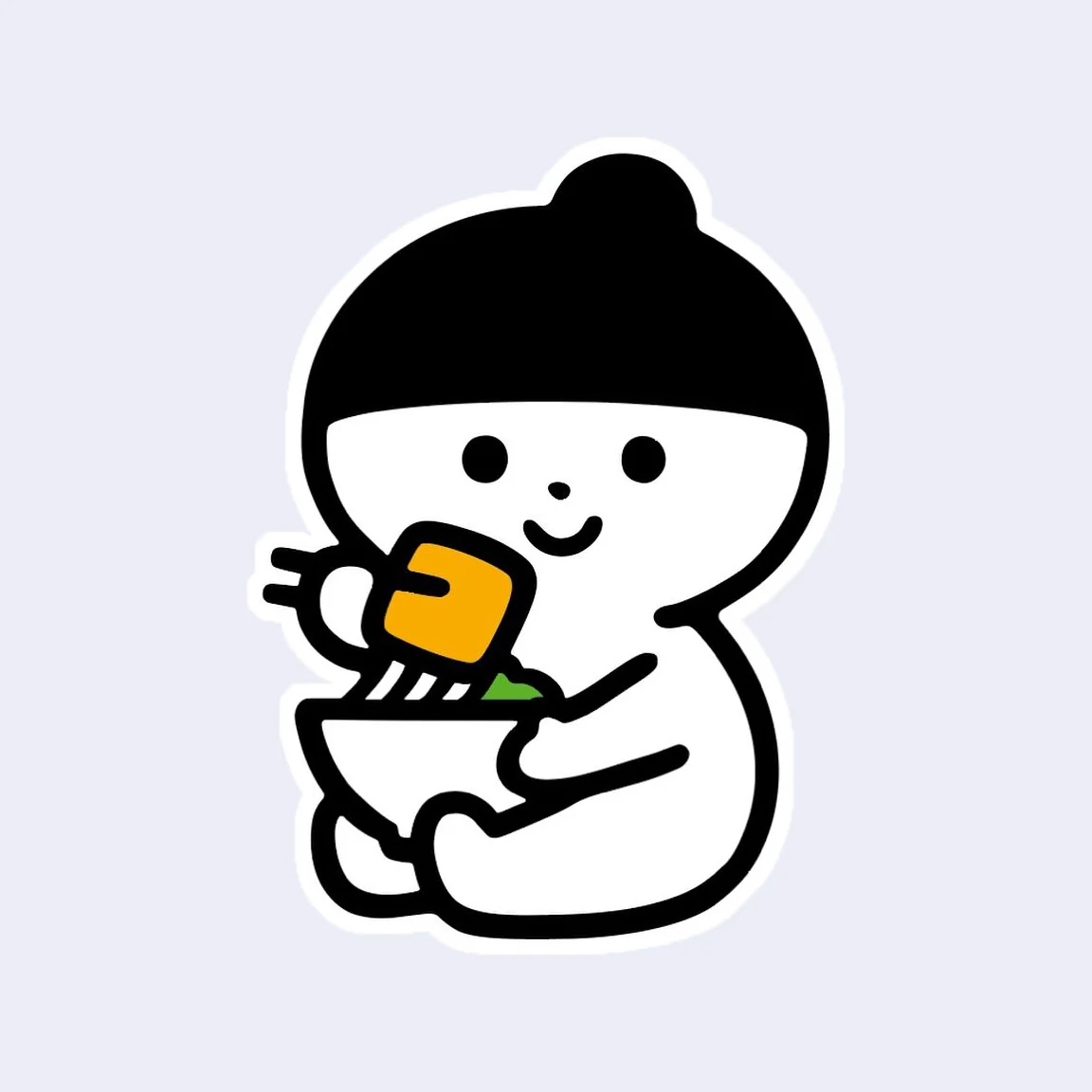 Yutanpo - Noodle Character Sticker