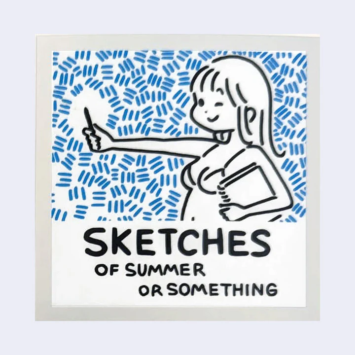 Yutanpo - "Sketches of Summer or Something" Sticker