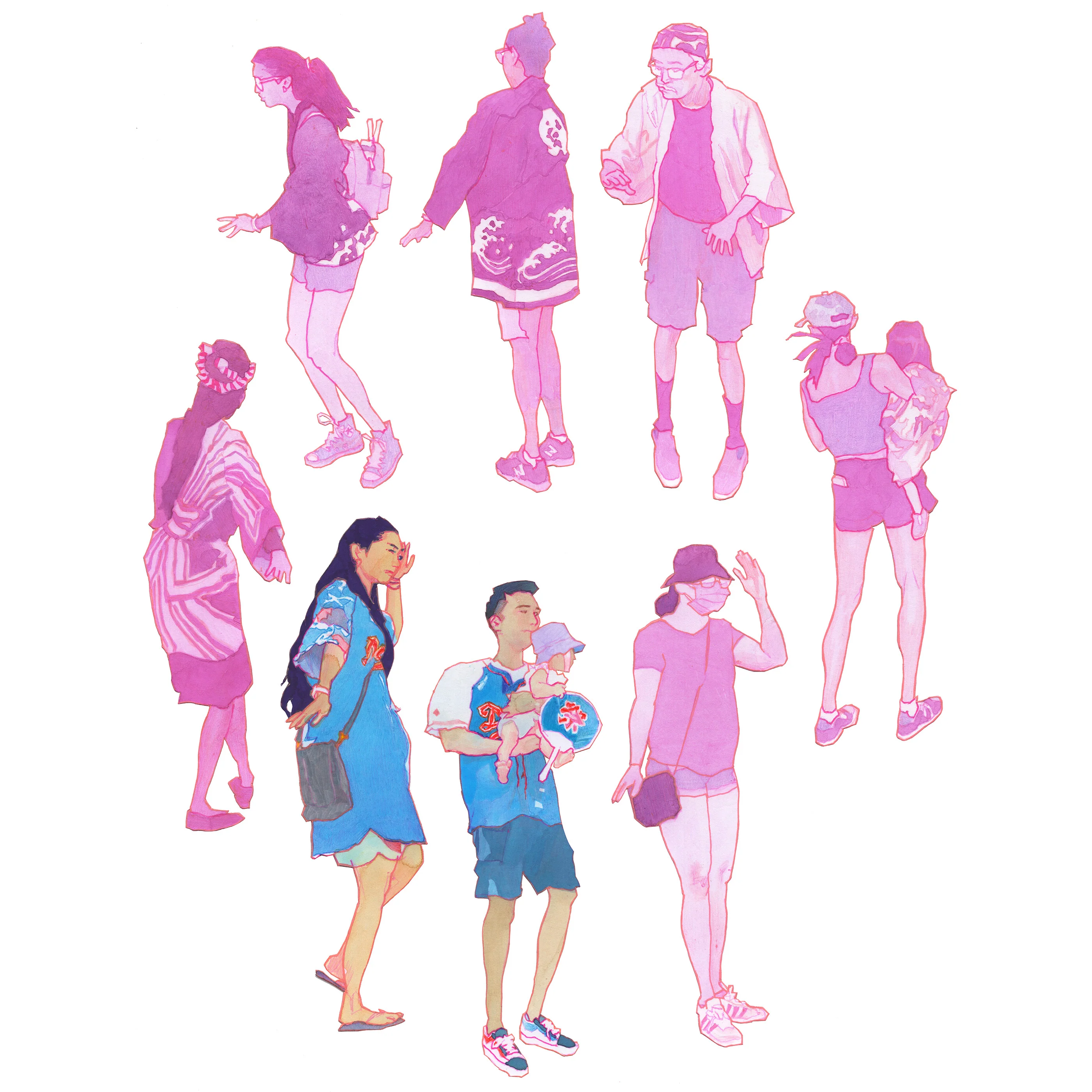 Zines x Exhibitions - #19 - Edwin Ushiro - "Dancers"