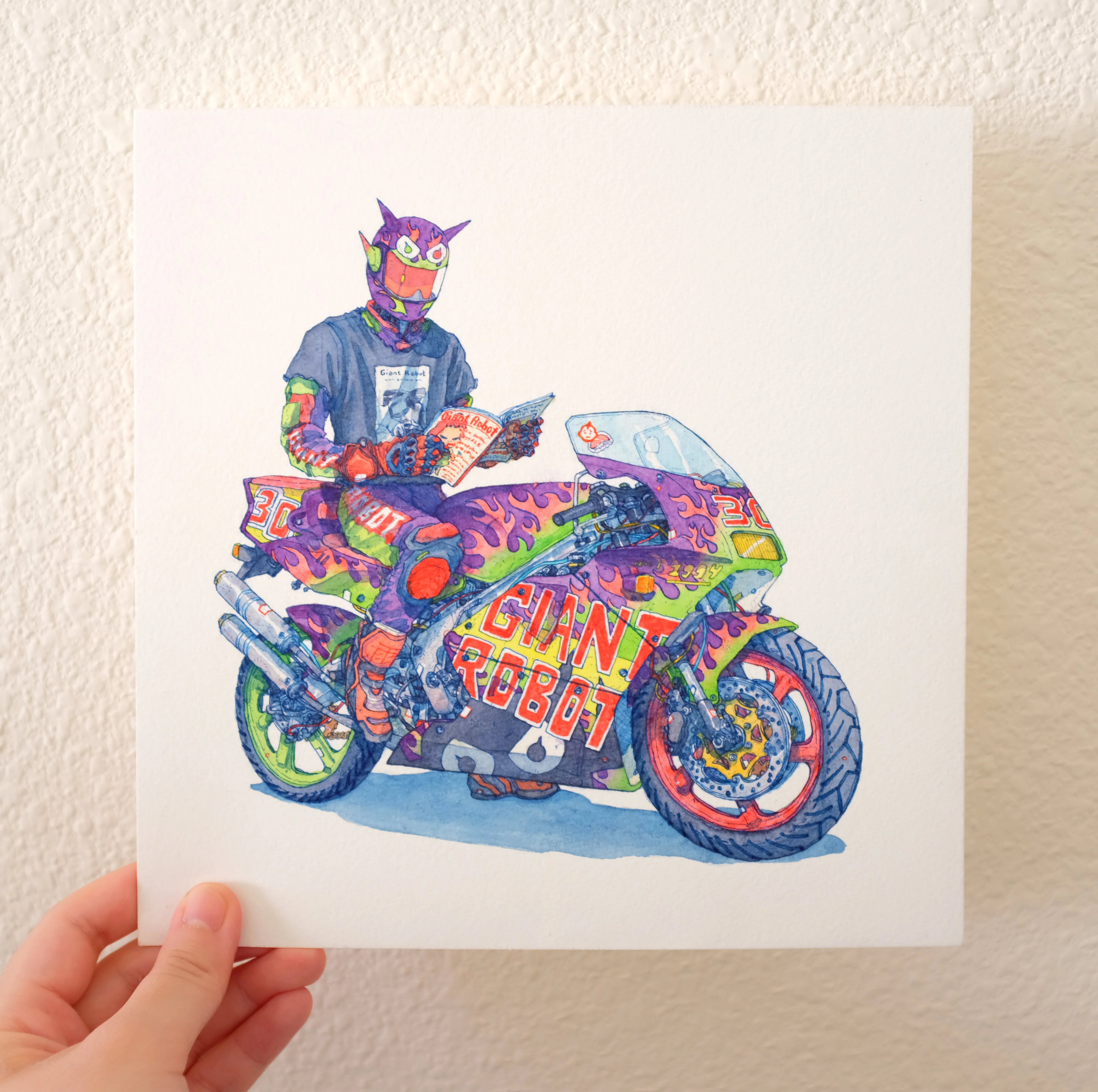 Zines x Exhibitions - #15 - Rain Szeto - "MotoGR" - Image 2
