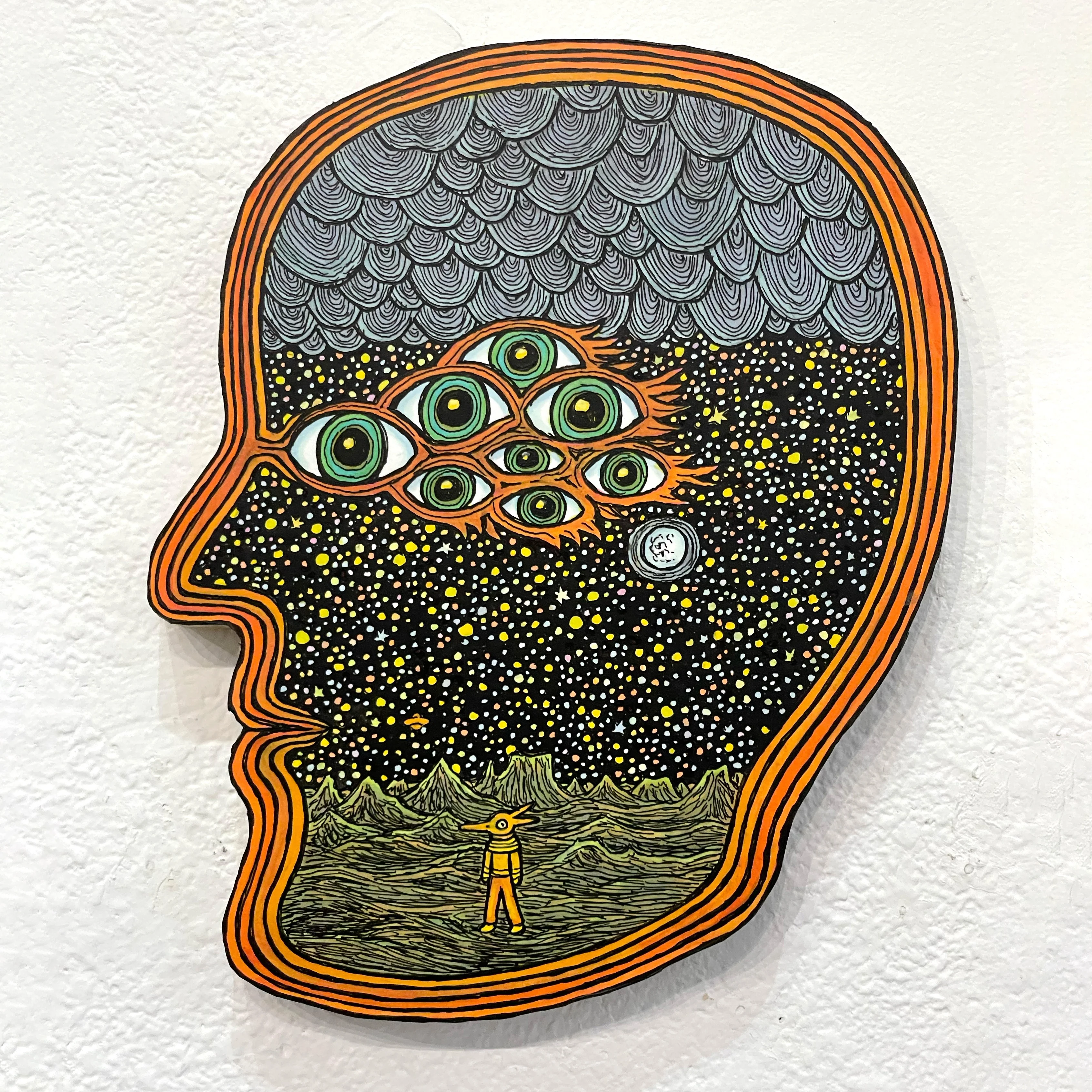 Zines x Exhibitions - #46 - Theo Ellsworth - "Mind Space Walk"